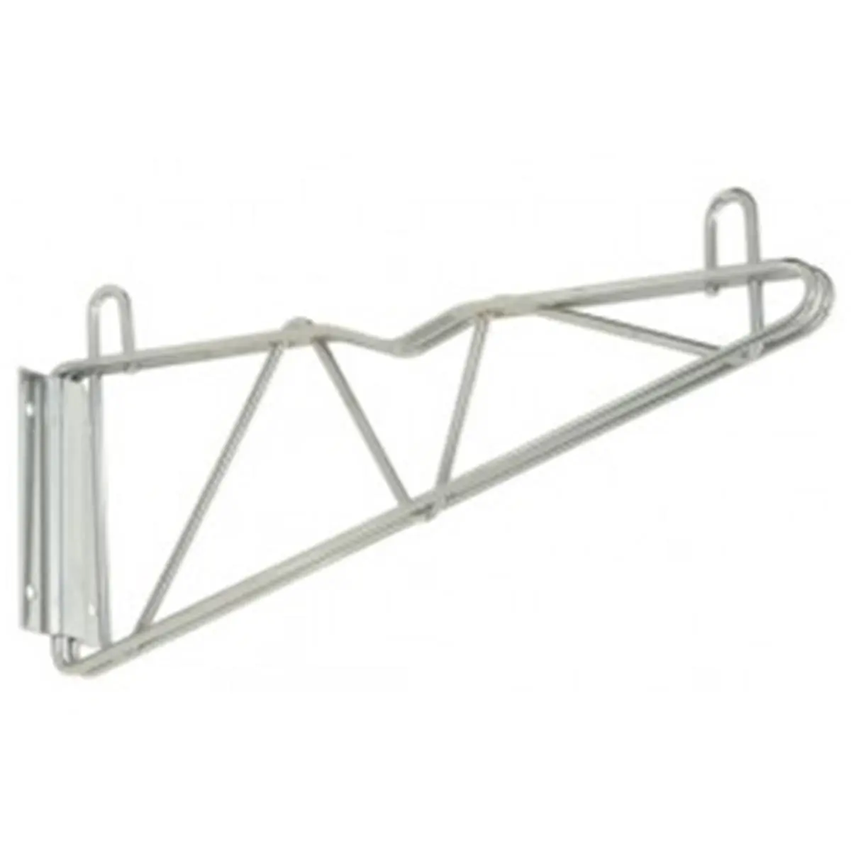 212 MAIN Chrome-Finish Metal Wire Cantilever Arm Wall-Mounted Shelves, 2-Piece 18 in. Bracket Mount Space-Saving Holder for Large Household Appliance Parts & Accessories, Wall Mounted Holder