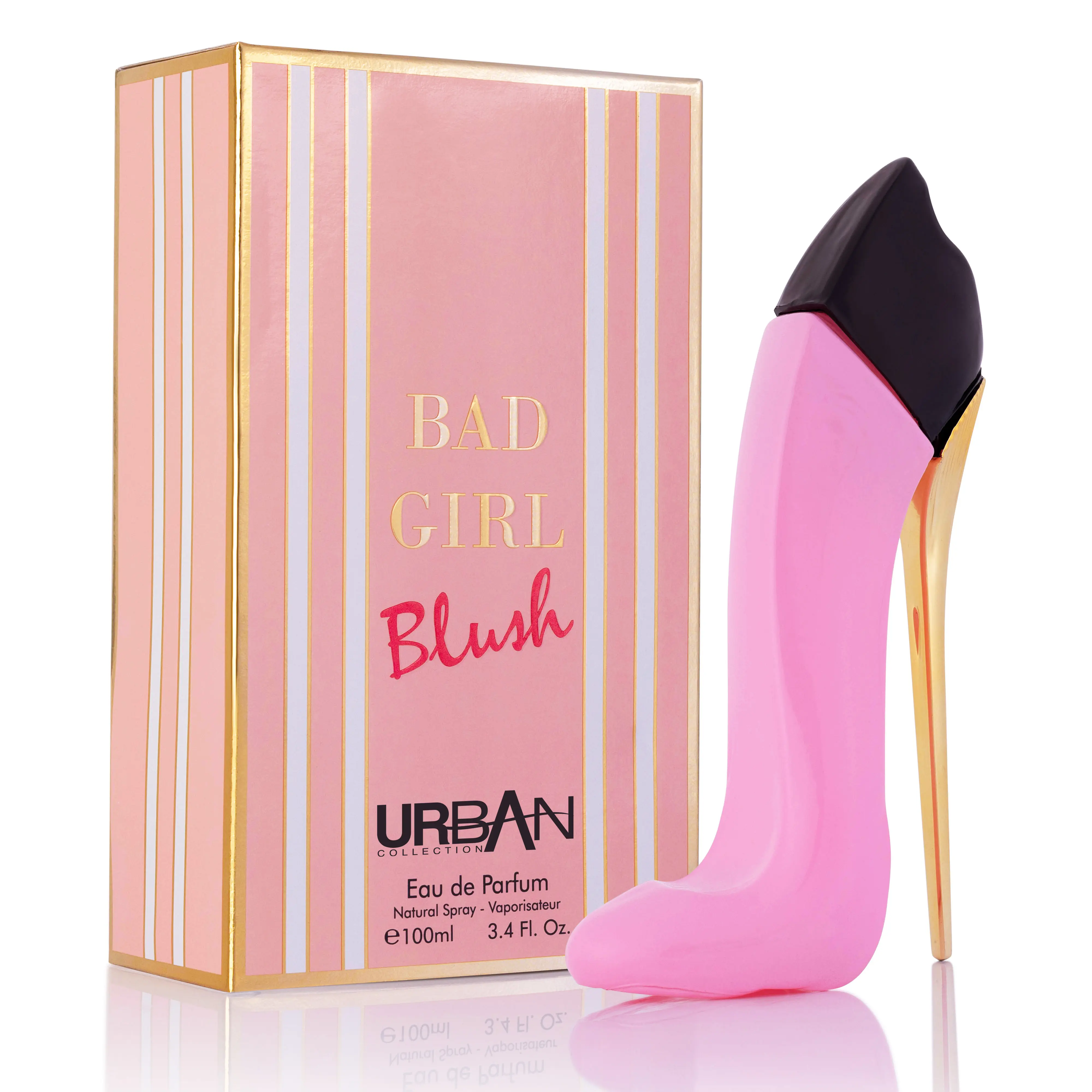 Urban Collection Bad Girl Blush Eau De Parfum for Women, Soft Floral Perfume with Citrus, Rose & Vanilla Gourmand Notes, Daily Wear EDP Fragrance, 100ml, Floral Scents, Perfumes For Women, Fragrances, Single Item, Signature Scent, Vanilla Scents