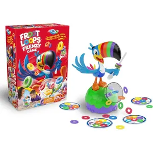 Goliath Froot Loop Frenzy - Skill & Action Game - The Fast-Paced, Dizzy, Dancin' Collect 'Em All Game! Ages 6 and Up, 2-4 Players