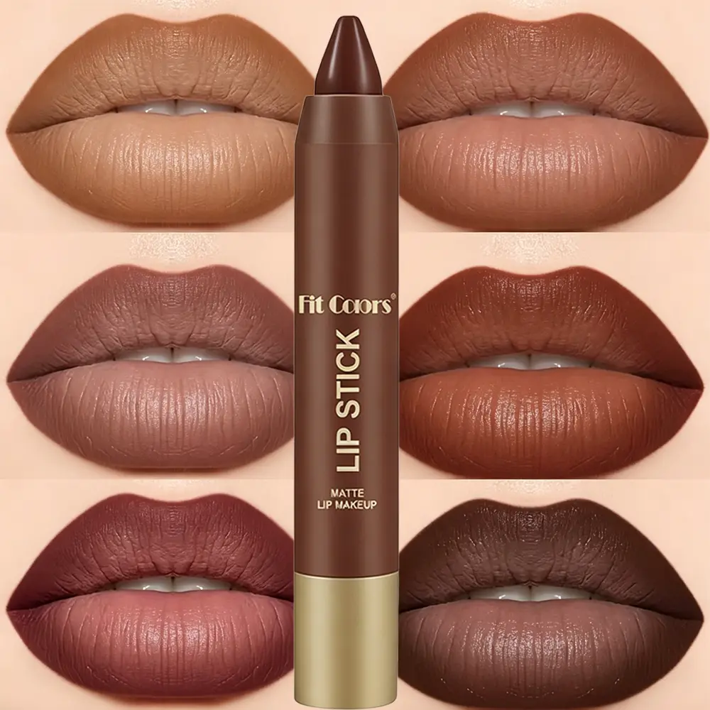 Long Lasting Matte Lip Liner & Lipstick,Waterproof Matte Lip Pencil, Easy To Wear Lip Contouring Pen, Cosmetic, Makeup, Lip Product, Matte Lipliner Long-Lasting