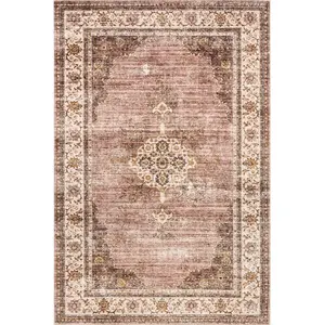 Rosewood Vintage Machine Washable Area Rug Rosewood Vintage Machine Washable Area Rug
