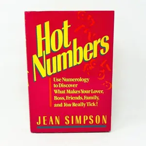 USED Book - Hot Numbers: Use Numerology to Discover What Makes Your Lover, Boss, Friends, Family, and You Really Tick! by Jean Simpson (Paperback) - english