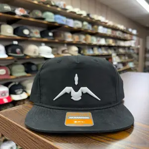 Migra Black Bird Rope Hat