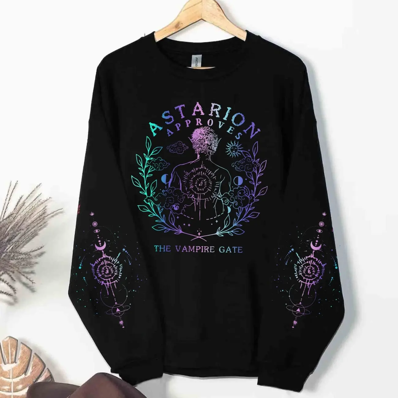 Baldurs Gate 3 Astarion Sweatshirt, Astarion Sweatshirt, Video Game Shirt, Gamer Gift, Astarion Rogue, Vamp Sweatshirt, BG3 Merch W