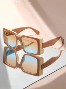 Large Frame Fashion Sunglasses, Tortoise Shell Alloy Frame, Oversized Round Gradient Lenses, Trendy Casual Eyewear for All Seasons, Tortoiseshell Sunglasses