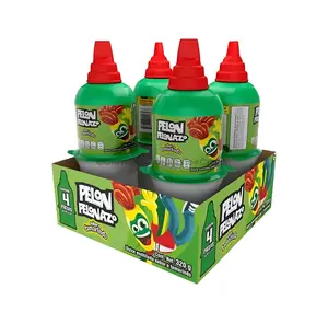 Pelon Pelonazo Tamarind Paste Mexican Candy (4 Count), Sweet, Spicy Snack Bonbon Flavor of Tamarindo, Dulces Mexicanos, Savory