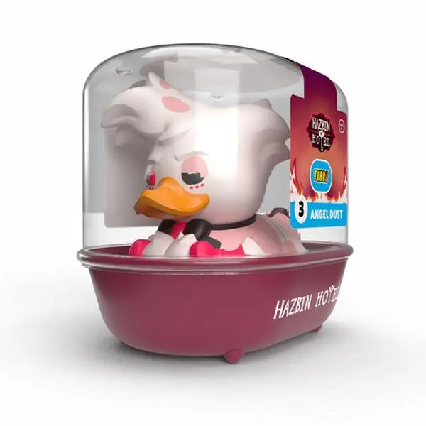 Tubbz Official Hazbin Hotel Angel Dust 1st Edition Limited Edition PVC Vinyl TV/Character Collectible Figurine, 3.54" Tall Statue [COLLECTIBLES], Official Hazbin Hotel Merchandise