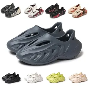 Foam Clogs for Men – Hollow Breathable Slip-On Sandals – Lightweight Outdoor & Medical Shoes