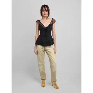 Edwardian Top - Black