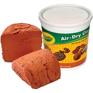 Crayola CYO572004 5 lbs Air-Dry Clay, Terra Cotta