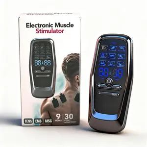 Multifunctional Massage Therapy Device Muscle Stimulation Meridian Relaxation Cervical Massager 9 Modes 30 Intensity Settings Portable Rechargeable for Neck Shoulder Back