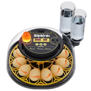 Incubators for Hatching Eggs with Automatic Egg Turning and Humidity DisplayTemperature Control Auto Water Fill Egg Candler 12Egg Hatch Chick Quail Duck Turkey Goose Parrot Bird Eggs