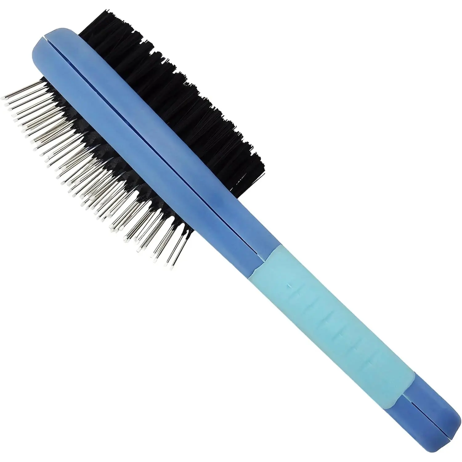 2 in 1 Deshedding and Detangling Pet Brush for All Breeds