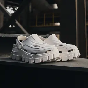 YASSIA Cloud Unisex Fashion Slippers, mechanical style EVA Non-slip Thick Bottom Beach Sandals, Casual Walking footwear