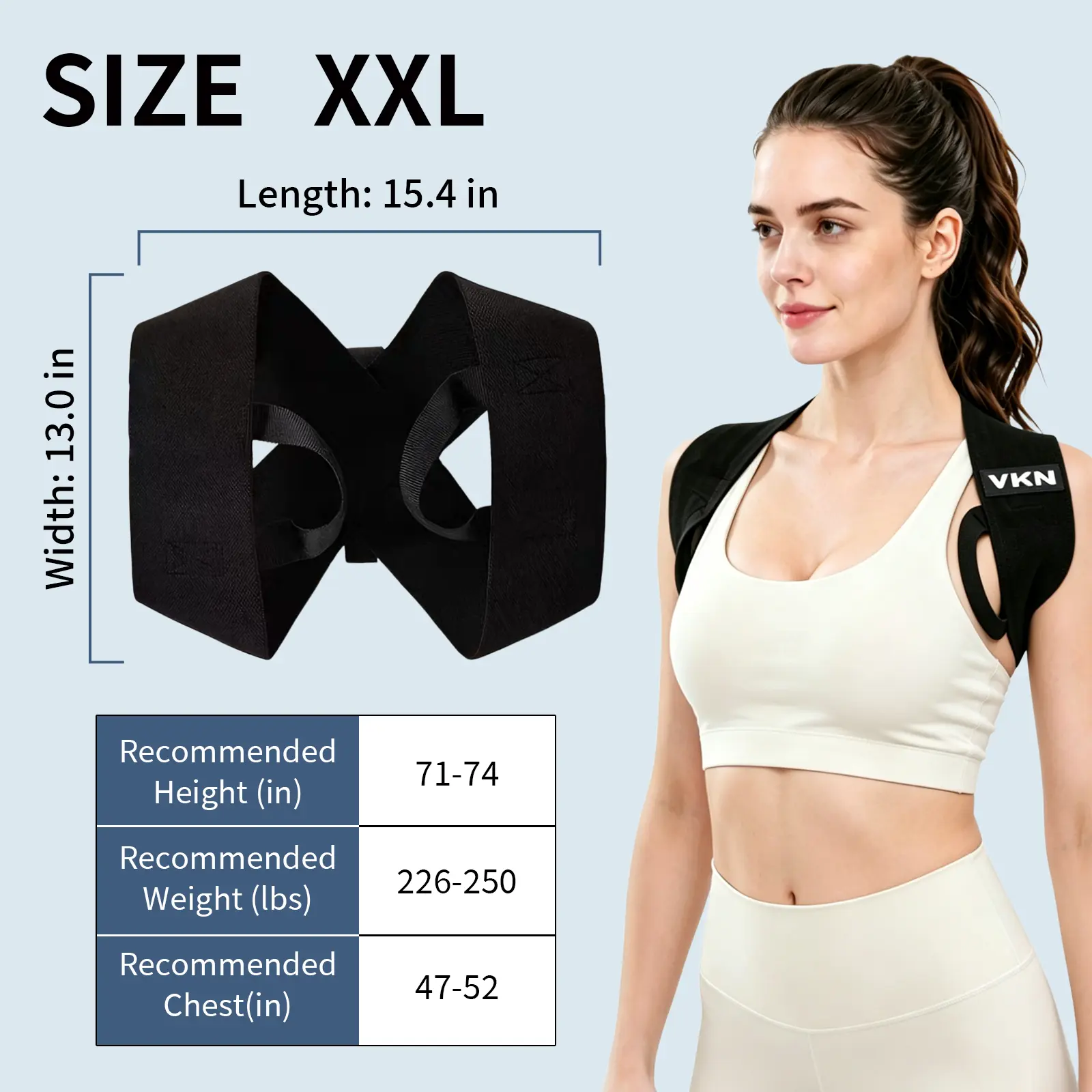 XXL(226-250lb）