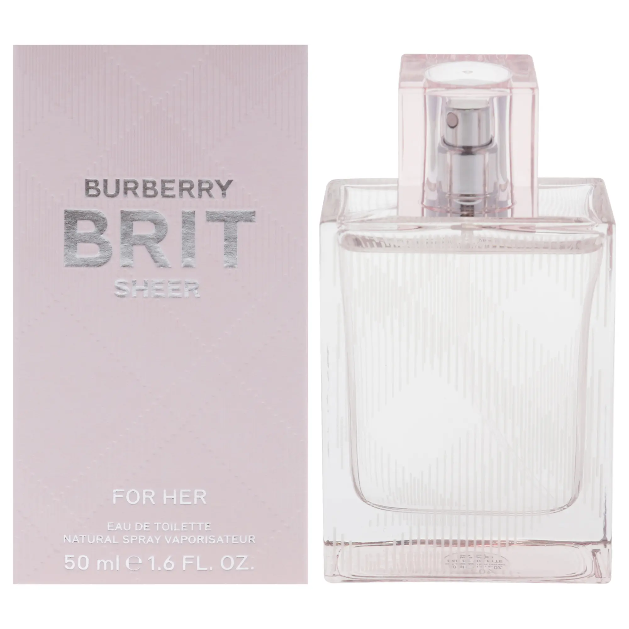BURBERRY Brit Sheer Women's Eau de Toilette Spray - Subtle, Distinctive Scent, 1.6 oz/50 ml Fragrance