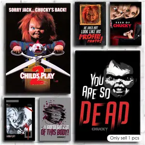 C-Child's PlayY movie Painting Calligraphy Premium Textured Canvas Wall Art Poster – High-Quality Fabric Print with Rich Color & Matte Finish, Modern Aesthetic Decor for Living Room, Bedroom, Office & Creative Interior