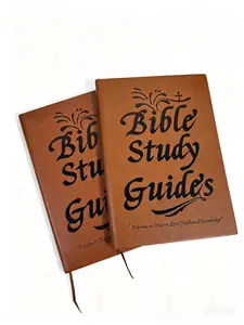 Notebook diary  page Bible study guide with a PU leather cover, featuring daily scripture excerpts for prayer, reflection, and deepening of faith and knowledge a5 electric erasers pens money savings book