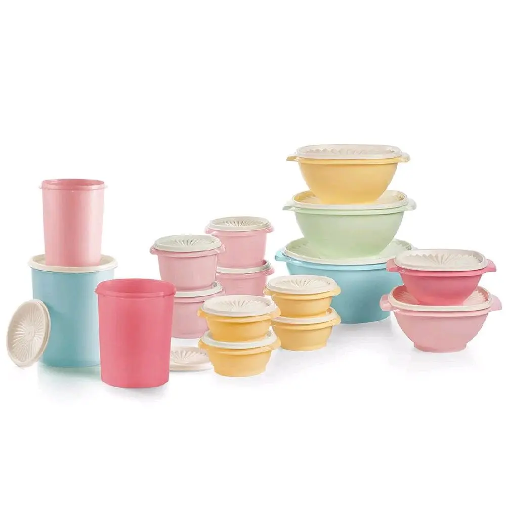 Tupperware Pastel Set