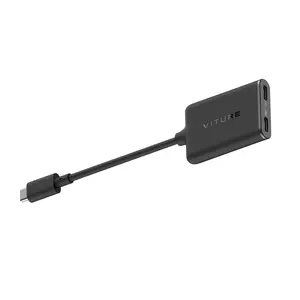 VITURE USB-C XR Charging Adapter for iPhone 17/16/15, Enabling Multi-Screen, Enhanced 3DoF, Spatial 3D, VR Video Features, Charge and Play for Other Devices