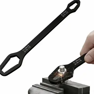Double-ended Torx box wrench, multi-functional universal wrench set, self-tightening adjustable box spanner 8–24mm self-tightening anti-slip hand tool for vehicle assembly and disassembly as well as nut and bolt maintenance,