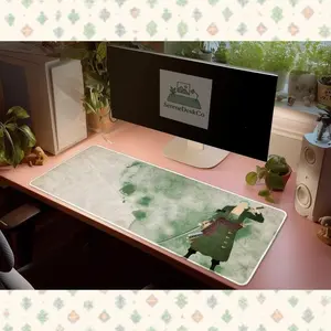 Roronoa Zoro Mouse Pad One Piece Anime Desk Mat Three Sword Style Samurai Gaming Mousepad Large Desk Mat Otaku Gift