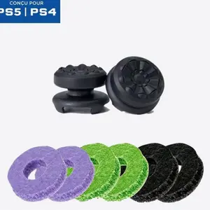 New Silicone Aim Assist Gamepad Rings Set, 8pcs, Precision Control, Enhanced Grip, Thumbstick Performance Booster, Ps4/ps5 & Switch Pro Console Game Accessories