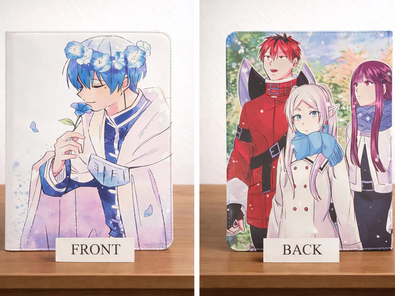 [Binder] Frieren 3x3 9-Card Per Page Zippered Trading Card Binder