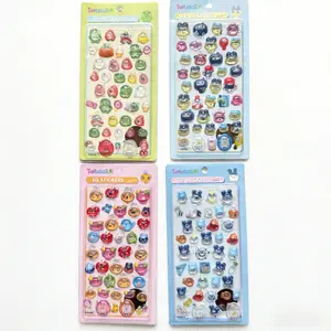 3D Stickers CartoonCreative Peripheral Phone Case Transparent Sticker Hand Account Material Friend Birthday Gift durable plastic material cute jelly shaped urable plastic material for anime fans and collectors.