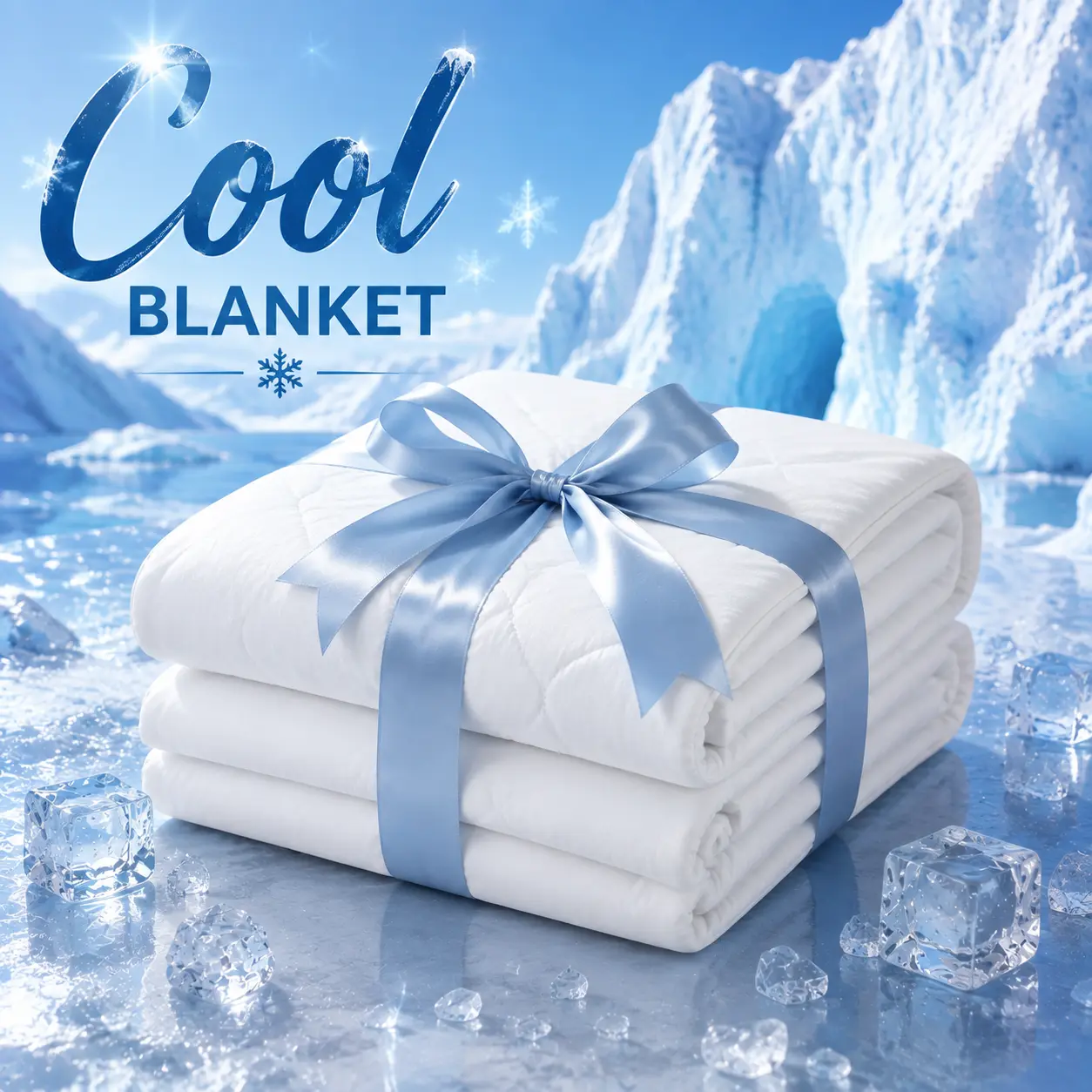Gift for Mom Dad Who Deserve Better Sleep, Cooling Blanket for Hot Sleepers, Lightweight Summer Comforter, Soft Breathable Blanket to Help Relax and Sleep Comfortably