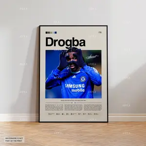 Didier Drogba - Chelsea FC poster 2