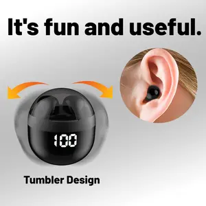 small headphoneInvisible Mini Earbuds Wireless Bluetooth, Low Profile Micro Smallest Tiny Discreet Hidden Earbuds for Work, Small Headphones, Invisible Sleep Wireless Earphone IPX5 Waterproof for Small Ear Canals Audio Electronic Headset long wear