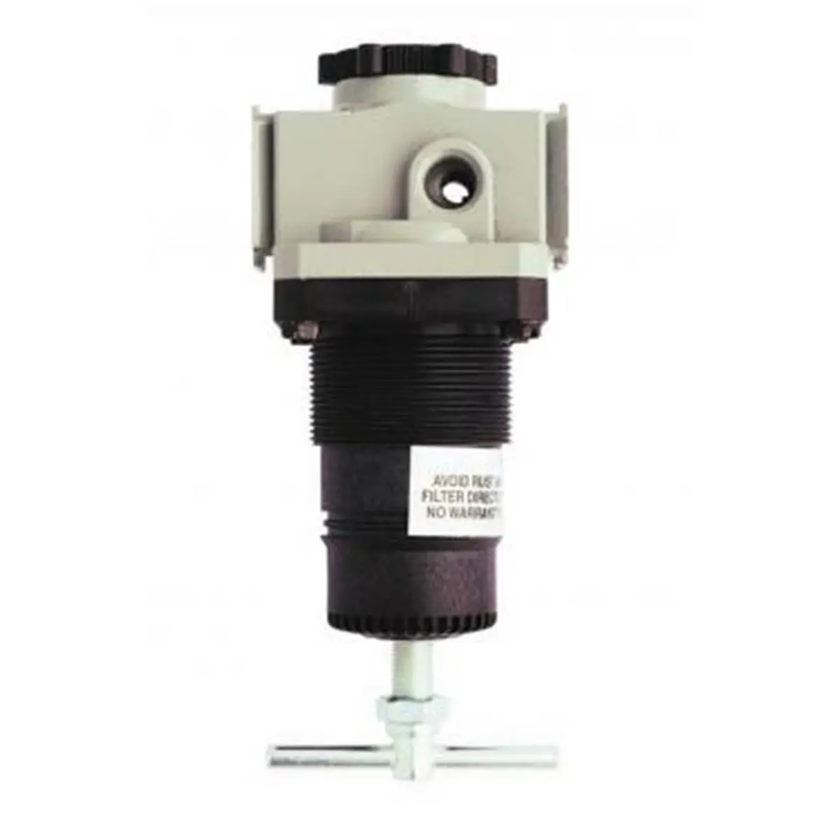 MiltonMi1114 Aluminum Cast Air Compressor Regulator, 0.38 NPT, 5-125 psi, Gauge Optional, Npt Threads