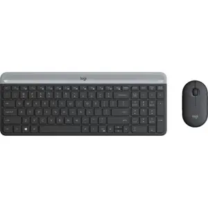 Logitech LOG920009437 MK470 Slim Wireless Mouse & Keyboard Combo - Black & Gray