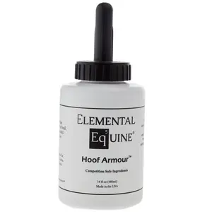 Elemental Equine Hoof Armour 16oz Dressing for Horses - Conditions and Retains Natural Moisture While Protecting Against External Elements