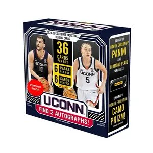 ONE (1) - Single Pack - 2025 Panini UConn Basketball Hobby