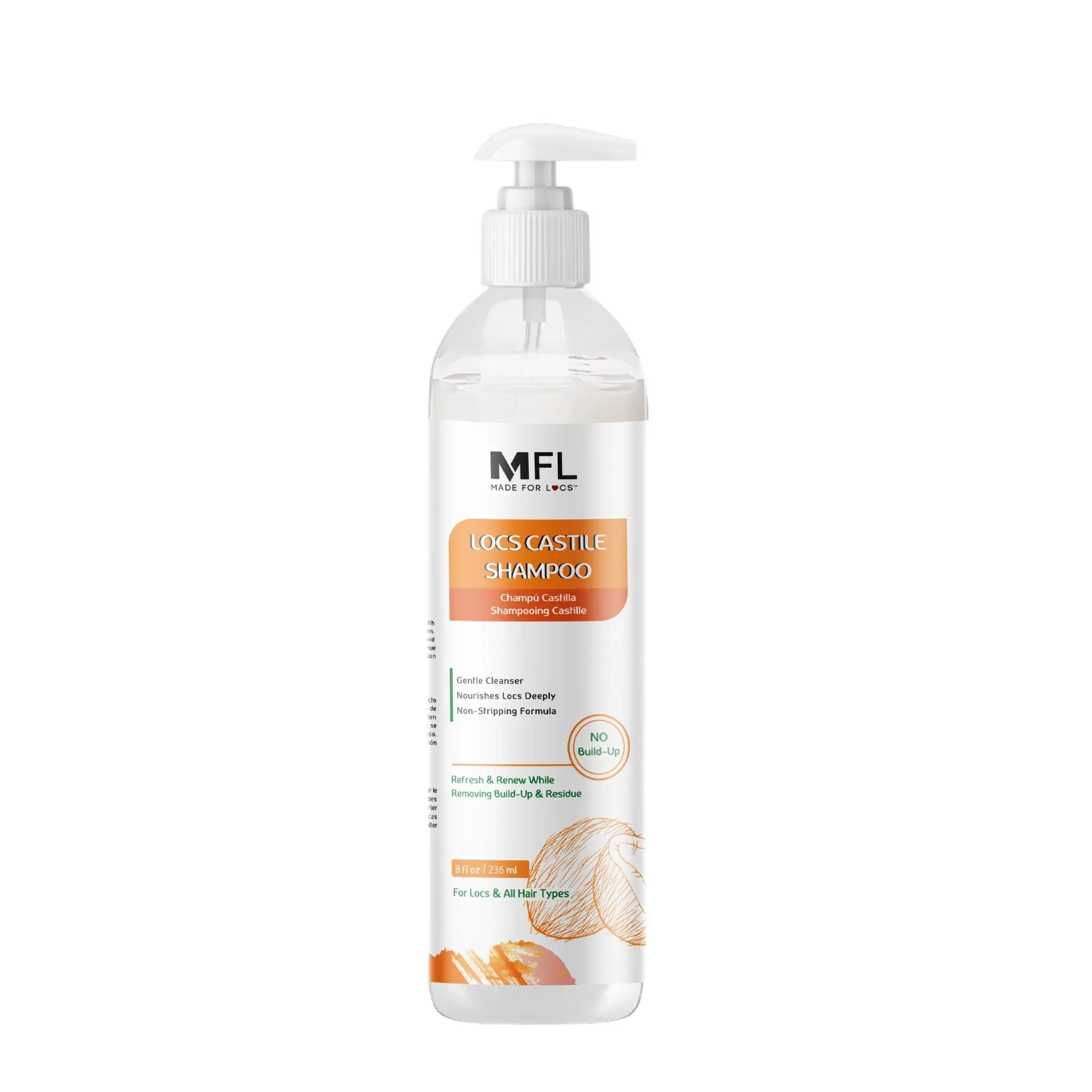 Locs Castile Shampoo| 8 oz