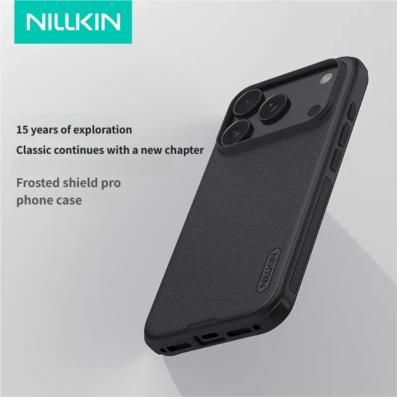 2025Nillkin Matte Shield Magnetic Phone Case for iPhone 17 Pro Max