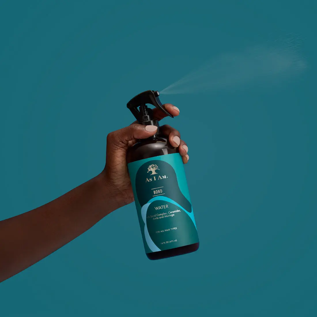 As I Am Bond Water - 16 oz - with Moringa, Amla, & Ceramides - Hair Repair Treatment For Damaged Hair