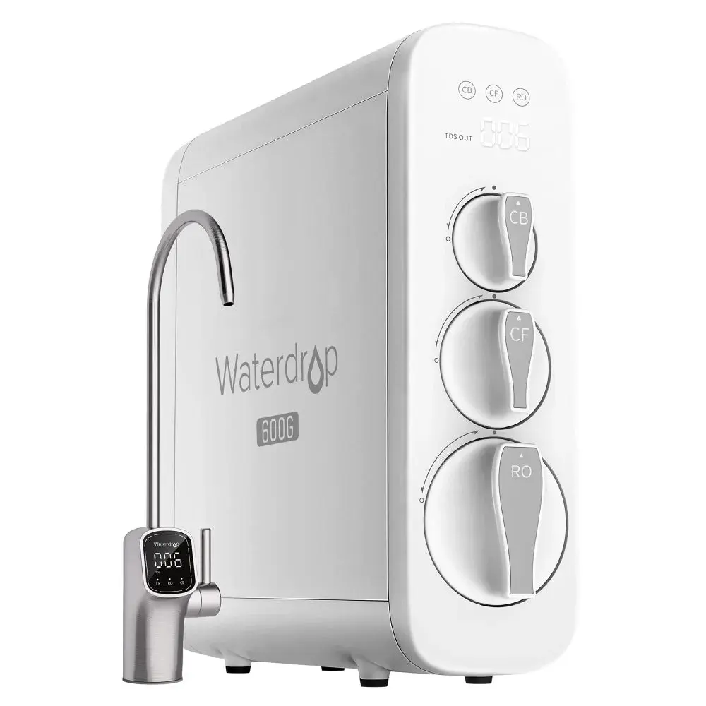 Waterdrop NSF/ANSI Certified 8-Stage Tankless Reverse Osmosis System