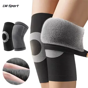 Cozy Winter Thermal Knee Warmers Thick Plush Lining Soft Windproof Heat-Retaining for Superior Comfort Ideal for Home Use Outdoor Activities Walking Perfect Gift for Thanksgiving Christmas