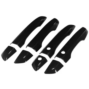 4pcs ABS Exterior Door Handle Trim Cover 10th Gen for Honda Civic 2016 2017 2018 2019 2020 2021 with Smart Keyhole