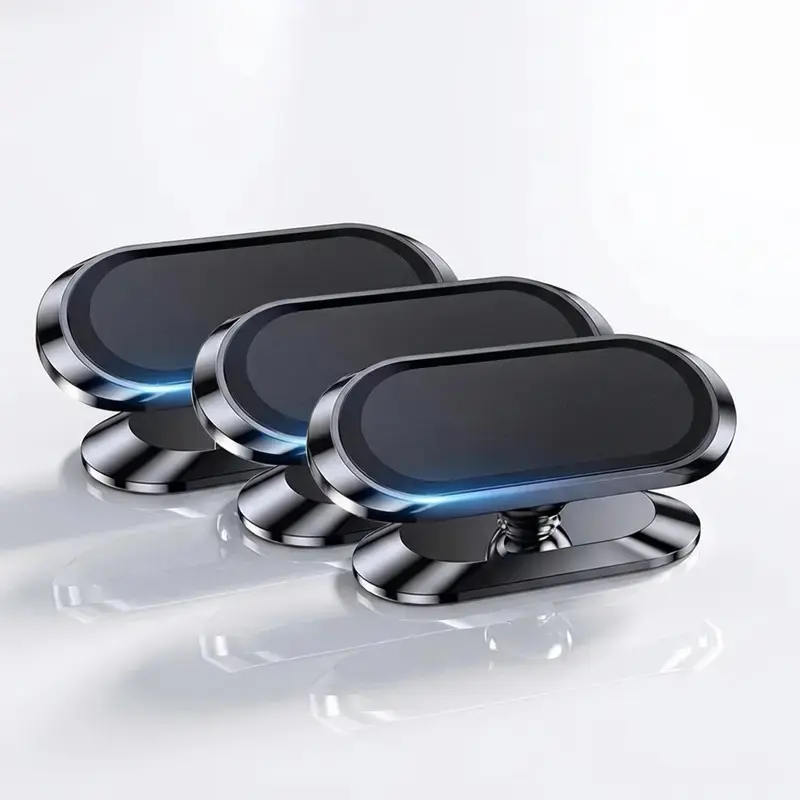 3PCS Magnetic Phone holders to tablet mounts Car Phone Holder 3Pcs Car magnetic Phone holder Mount Universal Suction Cup Navigation Support Adjustable 360 Rotation for Automotive Supplies phone holder for car