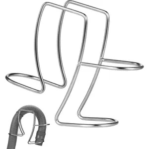 304 Stainless Steel Universal Adjustable Washing Machine Drain Hose Holder Utility Sink Clamp Fits All Drain Hoses
