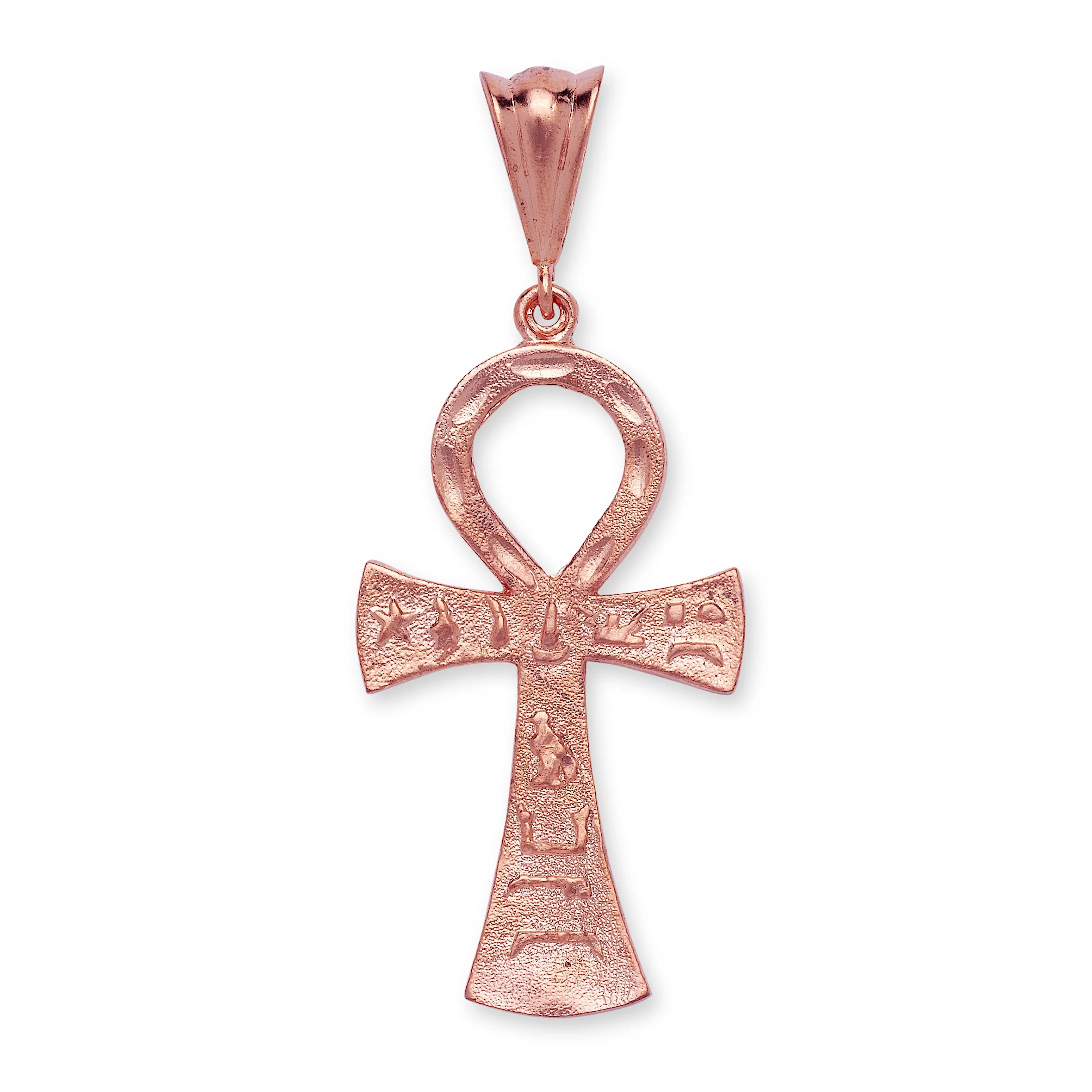 Better Jewelry, Copper Large Ankh Hieroglyphic Pendant, Ankh Charms & Pendants, Copper Charms & Pendants