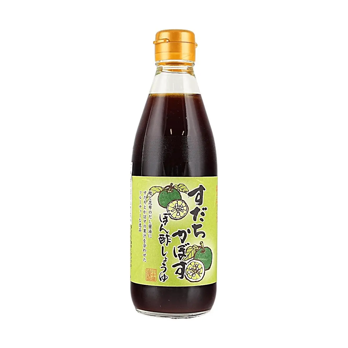 KAWANAKA Yuzu Ponzu Sauce 360ml - Japanese Citrus Soy Sauce Dressing with Bonito & Kombu Dashi, Zesty & Refreshing