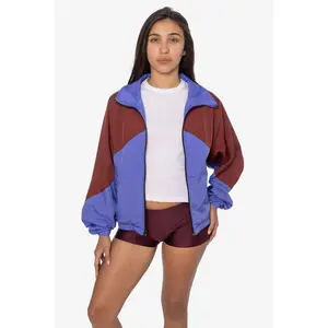 RNF555C - Nylon Crinkle Zip-Up Colorblock Windbreaker RNF555C - Nylon Crinkle Zip-Up Colorblock Windbreaker