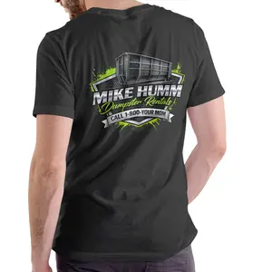 MIKE HUMM DUMPSTER RENTALS Funny Name T Shirt Unisex Cotton Tee with Unique Design