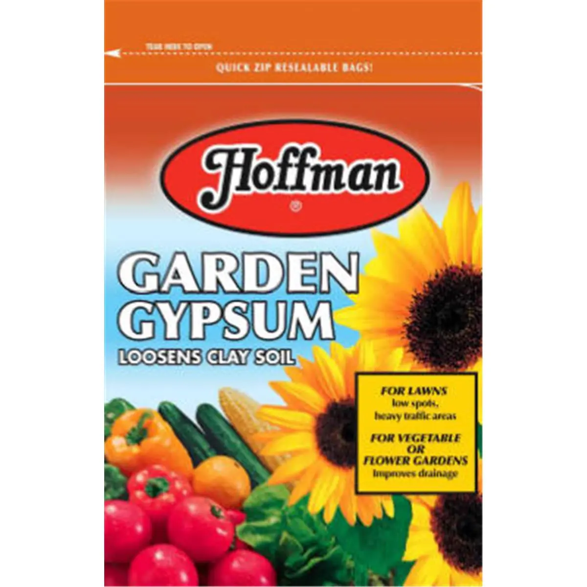 Hoffman 17005 Garden Gypsum Pellets - 5 lbs, Contains Lime, Reduces Soil Acidity, Sweetens Soil for Home Improvement & Garden Supplies Use, Gardener