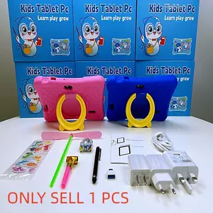 Tablet PC, 7 Inch HD Display, Runs Android 10 Os, Quad-Core Processor, Parental Control & Child Protection Case, WiFi Enabled, Android Tablets